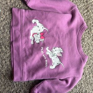 *2 for $15* Disney 101 Dalmatian Purple Sweatshirt